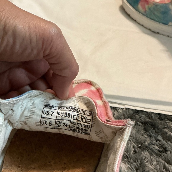 Hey Dude Kids Colorful Tie-Dye Moccasins - Picture 5 of 5